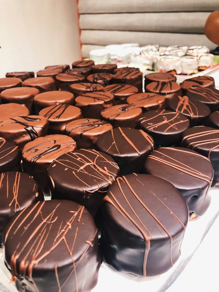 Alfajores índigo