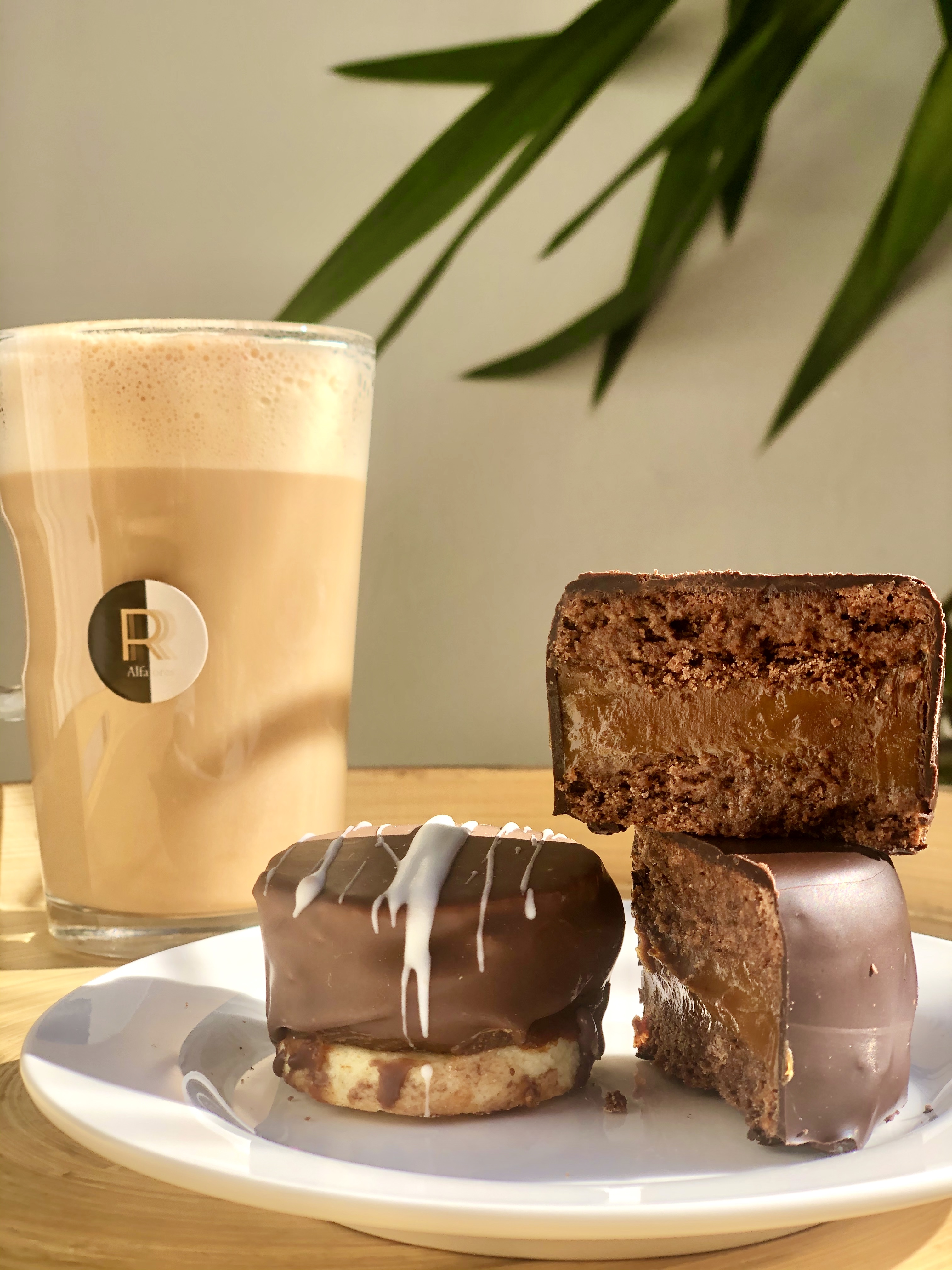 Alfajores índigo